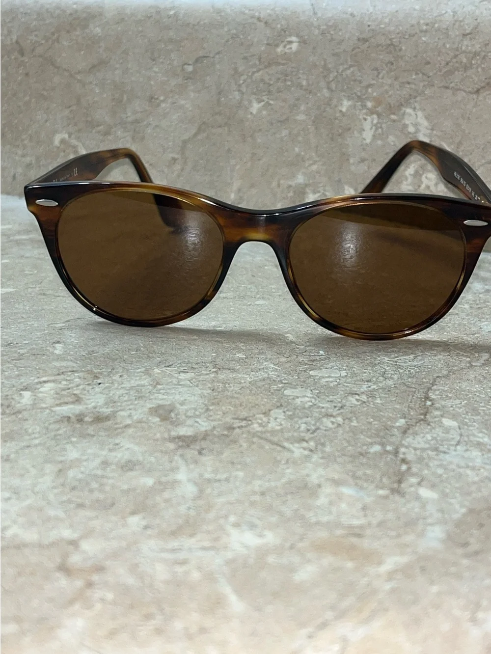 Ray-Ban Wayfarer II Classic Sunglasses RB2185 Tortoise / Brown B-15 Lenses